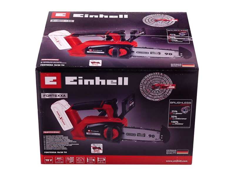 Einhell Fortexxa 18/20 TH - Motosierra de poda de bater&iacute;a 18 V 4Ah