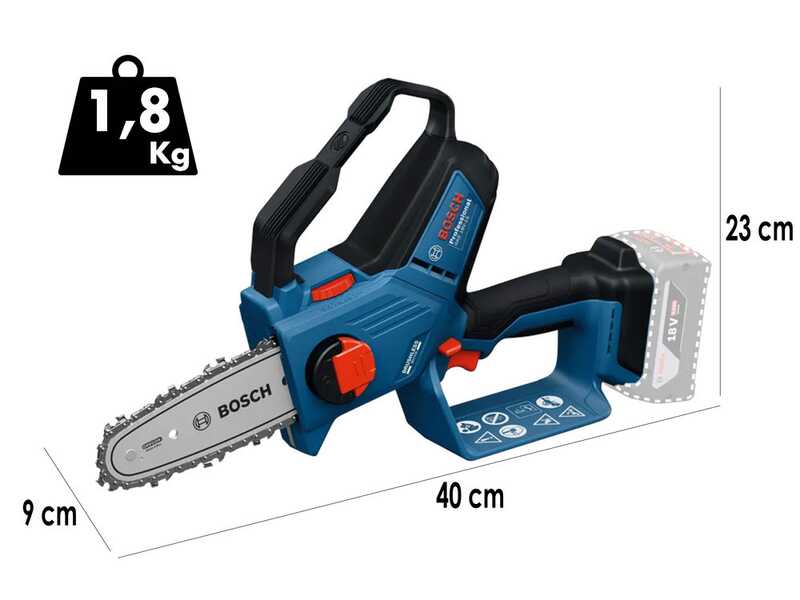 Bosch Professional GKE 18V‑15 - Podadora manual de bater&iacute;a - BATER&Iacute;AS Y CARGADOR NO EST&Aacute;N INCLUIDOS