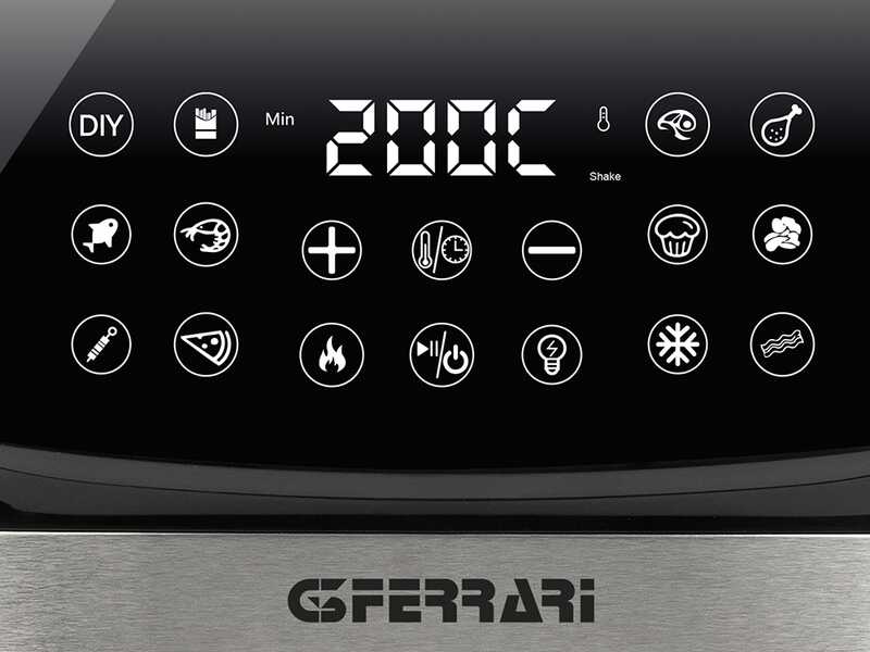 G3 Ferrari Friggisano Star - Freidora de aire 9L