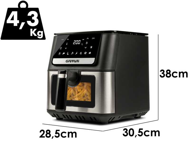 G3 Ferrari Friggisano 6,5 L - Freidora de aire