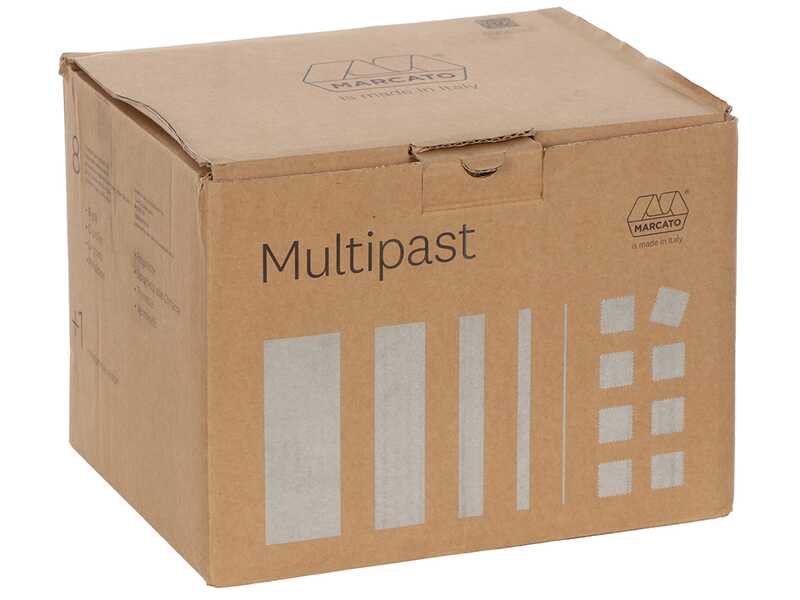 Marcato Atlas 150 Classic Set Multipast - M&aacute;quina manual de hacer pasta de acero inoxidable + 3 accesorios