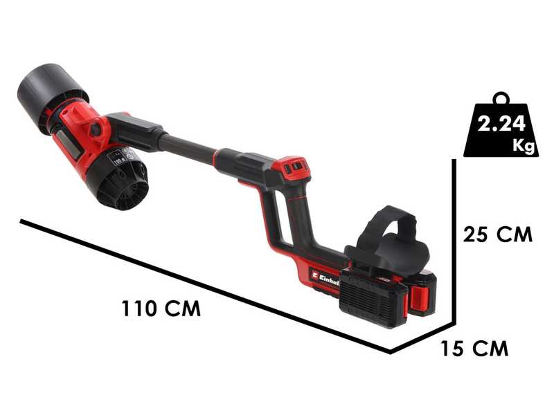 Einhell GP-LB 36/270 Li E BL - Soplador de bater&iacute;a - 36v - 2x18V 4Ah