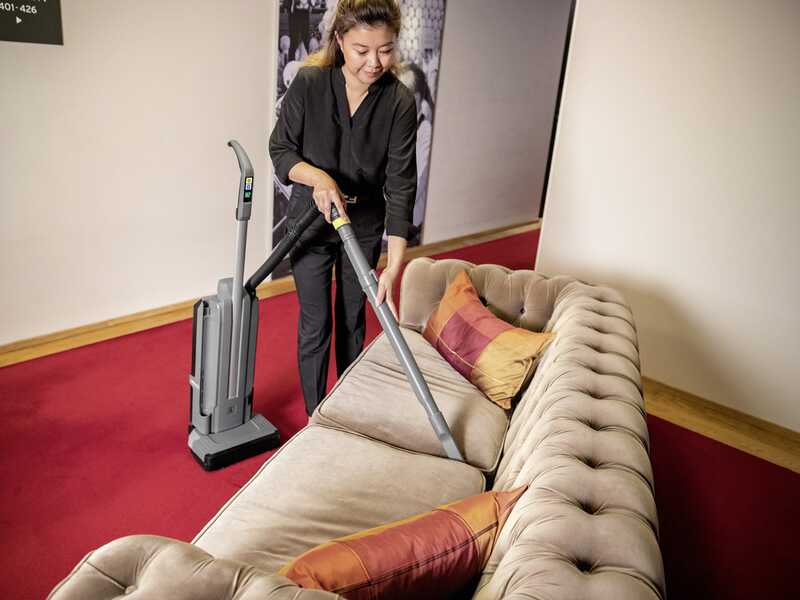 Karcher CV 30/2 Bp Adv - Aspiradora para alfombras - port&aacute;til - 36V 5Ah