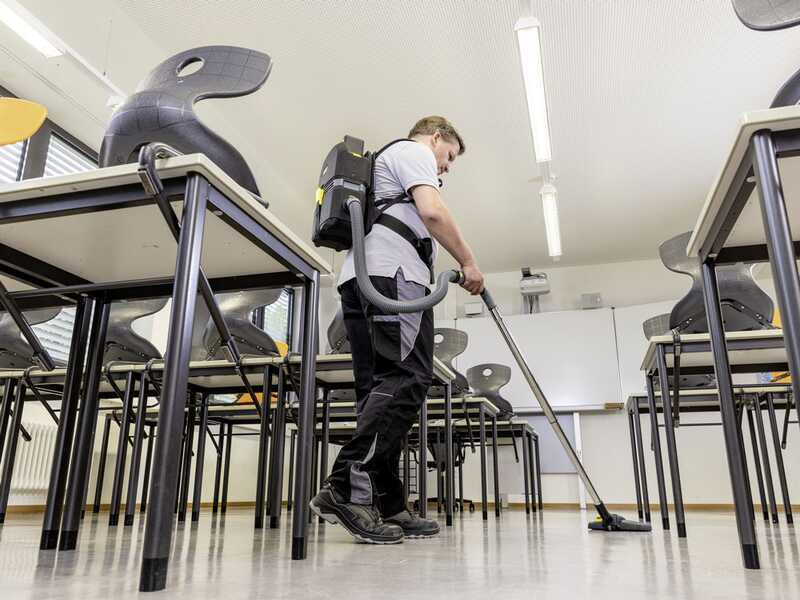 K&auml;rcher PRO BVL 3/1 Bp - Aspirador de mochila profesional de bater&iacute;a - 36V 5Ah