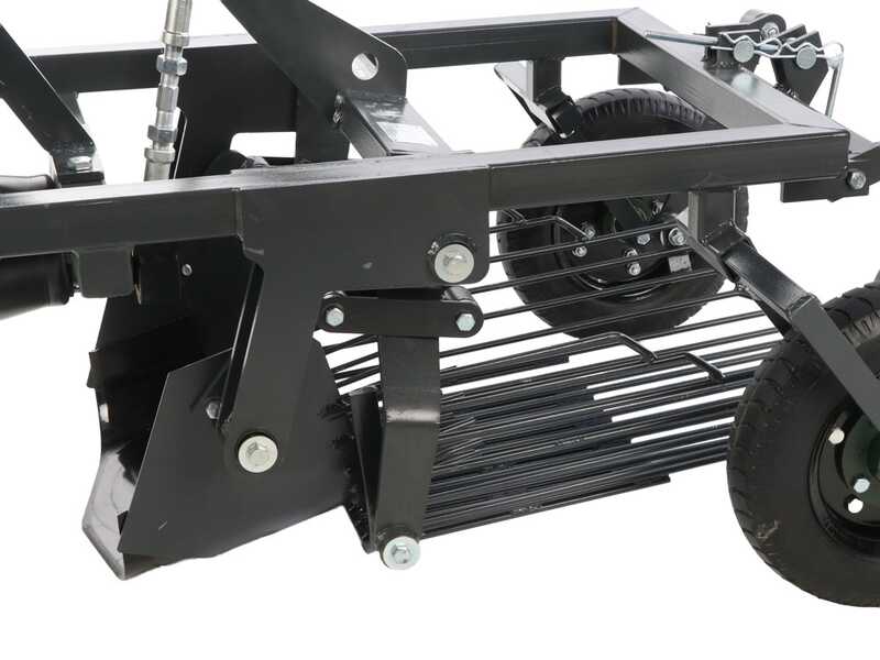 Blackstone B-PH 500 - Arrancador de patatas para tractor - Cribas oscilatorias - Ancho de trabajo 50 cm - Para tractores con enganche de tres puntos