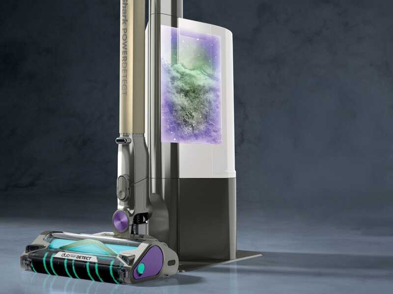 Shark PowerDetect Clean &amp; Empty IP3251EUT - Aspiradora - Escoba el&eacute;ctrica 2 en 1 - Bater&iacute;a de 21,6 V - Autovaciado