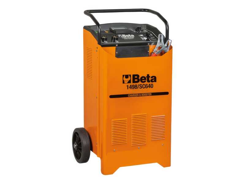 Beta 1498/SC640 - Cargador de bater&iacute;as y arrancador con ruedas - 12/24 V