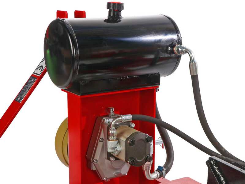Rajadora de le&ntilde;a para tractor 16T - Horizontal