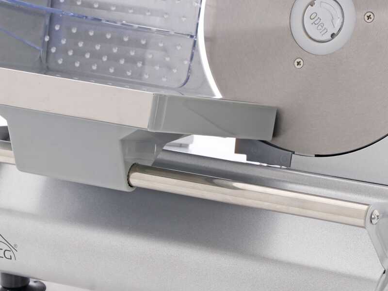 DCG AS 2465 - Cortadora de fiambre con cuchilla de 190 mm - 150 W