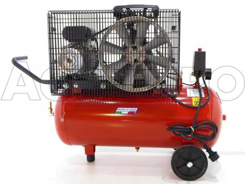 Compresor de aire silencioso de 220V, 50L, 2400W, sin aceite, pequeña bomba  de aire Industrial, compresor de aire portátil - AliExpress