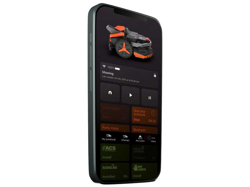 Worx Landroid Vision S250 WR202E -  Robot cortac&eacute;sped - Sin instalaci&oacute;n