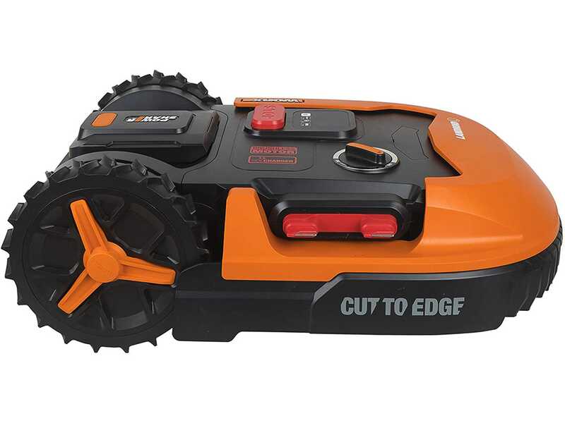 Worx Landroid WR147E.1 - Robot cortac&eacute;sped - Con cable perimetral - Bater&iacute;a 20 V y 4 Ah - L1000 - &iexcl;Sensor de obst&aacute;culos gratis!