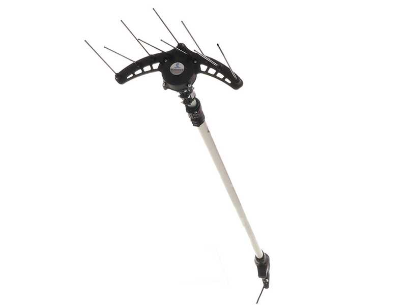 Campagnola HERCULES 58V - P&eacute;rtiga de aluminio - 200 - 270 cm - Vareador de aceitunas el&eacute;ctrico de bater&iacute;a - Bater&iacute;a de mochila incluida