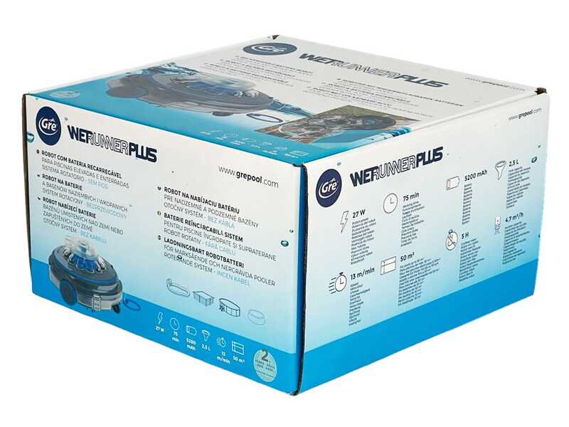 GRE WET RUNNER PLUS - Robot limpiador a bater&iacute;a