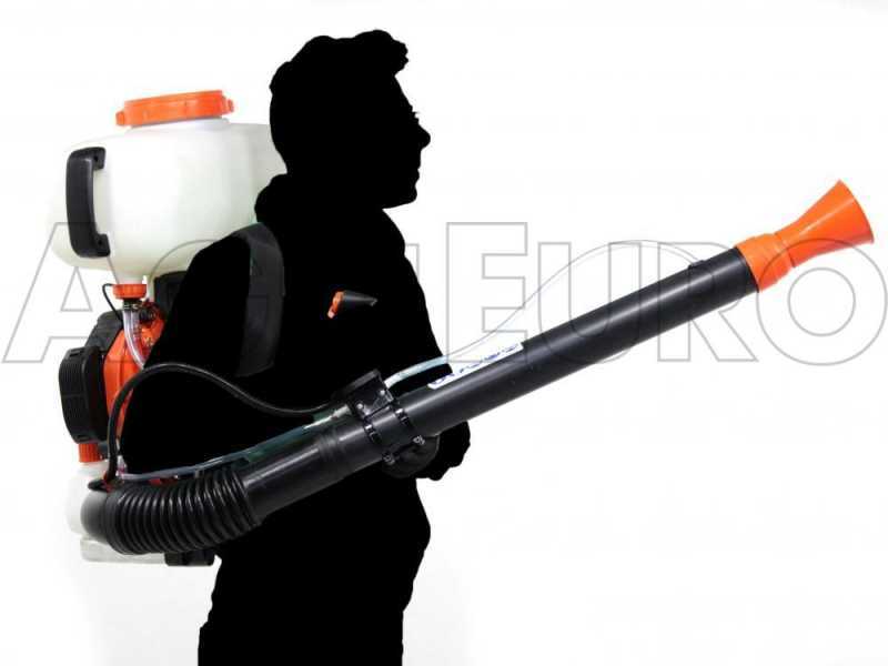 Dal Degan DK 200 - Pulverizador de mochila de mezcla - Carburador con bandeja - Bomba de empuje - 80 cc