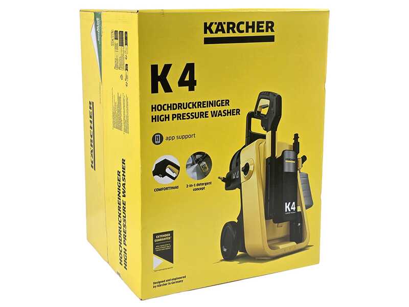 Karcher K4 Comfort Premium - Hidrolimpiadora de agua fr&iacute;a - 130 bar - 420 L/h