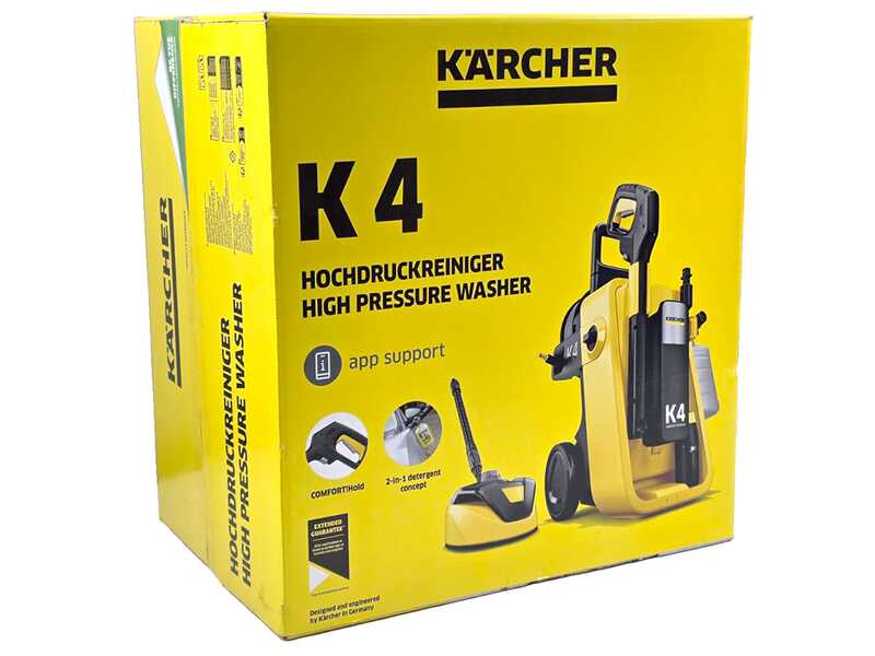 Karcher K4 Comfort Premium Home - Hidrolimpiadora de agua fr&iacute;a - 130 bar - 420 L/h