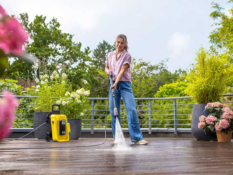 Karcher K4 Comfort Premium Home - Hidrolimpiadora de agua fr&iacute;a - 130 bar - 420 L/h