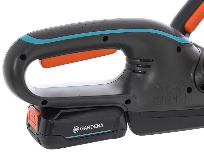 Gardena EasyCut 45/18V P4A - Cortasetos de bater&iacute;a 18V / 2Ah - Cuchilla de 45 cm
