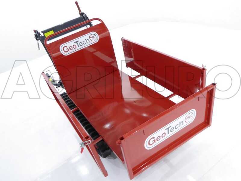 Carretilla de orugas con motor GeoTech Pro 530E GeoPorter Hydro, hidr&aacute;ulico, capacidad 500 kg