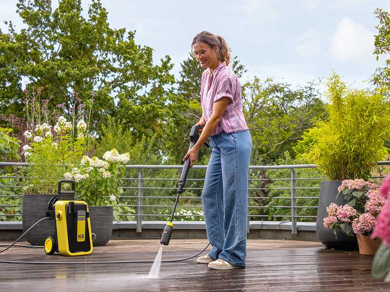 Karcher K6 Comfort Premium - Hidrolimpiadora de agua fr&iacute;a - 160 bar - 510 L/h