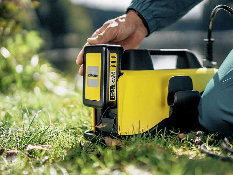 Karcher OC 6-18 Battery Set - Hidrolimpiadora port&aacute;til a bater&iacute;a - 18 V 2,5 Ah