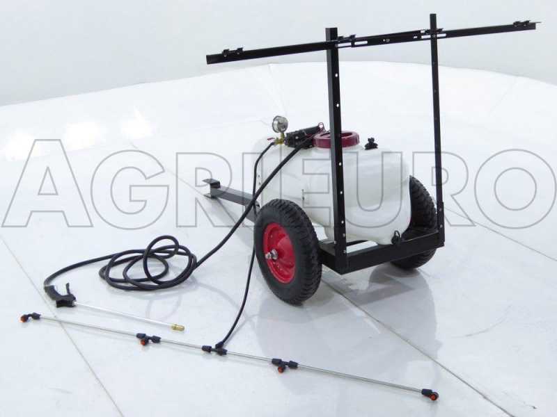 Dep&oacute;sito para tratamientos fitosanitarios de 60 L para tractores cortac&eacute;sped - bater&iacute;a 12 V