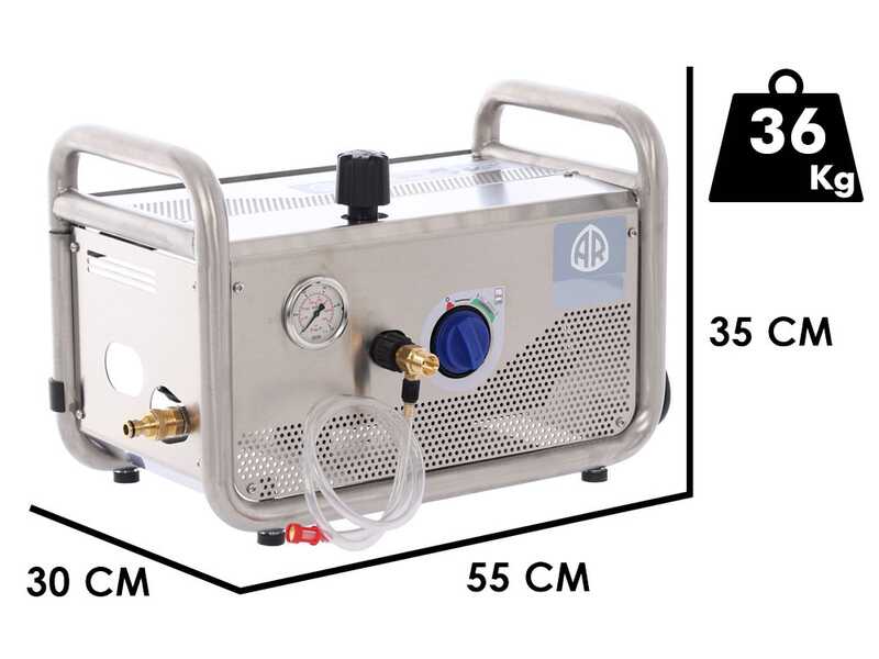 Annovi Reverberi 1220 HW - Hidrolimpiadora de agua fr&iacute;a - 200 bar - 840 L/h - Trif&aacute;sica