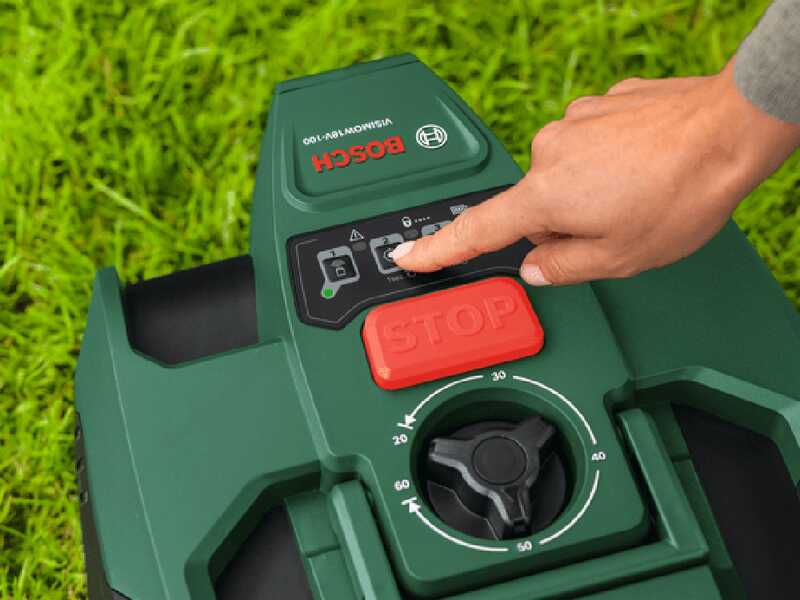 Bosch VISIMOW18V-100 - Robot cortac&eacute;sped - Sin instalaci&oacute;n - BATER&Iacute;A Y CARGADOR NO EST&Aacute;N INCLUIDOS