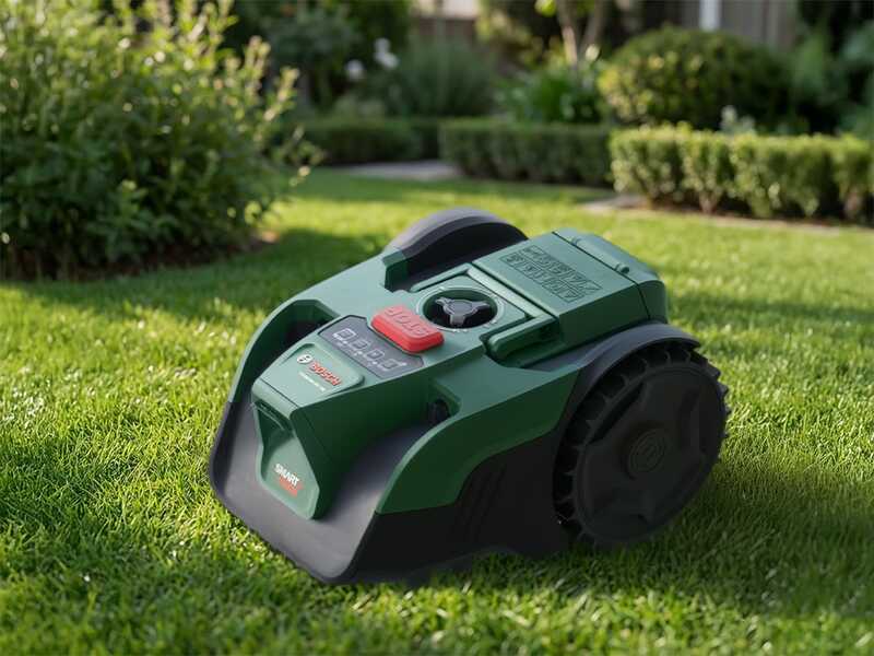 Bosch VISIMOW18V-100 - Robot cortac&eacute;sped - Sin instalaci&oacute;n - BATER&Iacute;A Y CARGADOR NO EST&Aacute;N INCLUIDOS