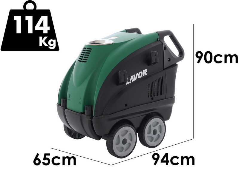 Lavor MOSEL 2015 - Hidrolimpiadora profesional de agua caliente - 230 bar - 900 L/h