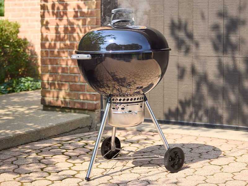 Weber Original Kettle Premium - Barbacoa de carb&oacute;n - Di&aacute;metro de la parrilla 57 cm
