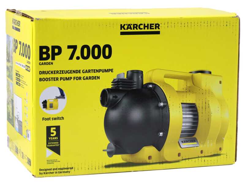 Karcher BP 7.000 Garden - Bomba el&eacute;ctrica para riego - 1100 W - 7000 L/h