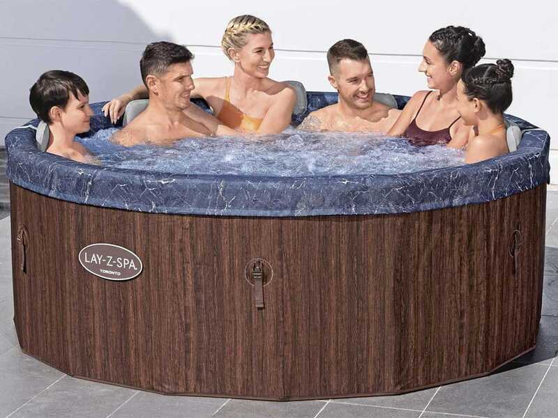 Bestway Lay-Z-Spa Toronto AirJet 6001W - &Oslash;190x70 cm - Piscina de hidromasaje spa