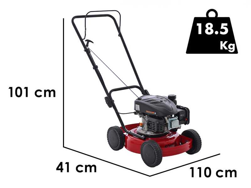 Marina System Speedy L - Cortac&eacute;sped mulching de empuje - Motor Loncin LC1P65FE