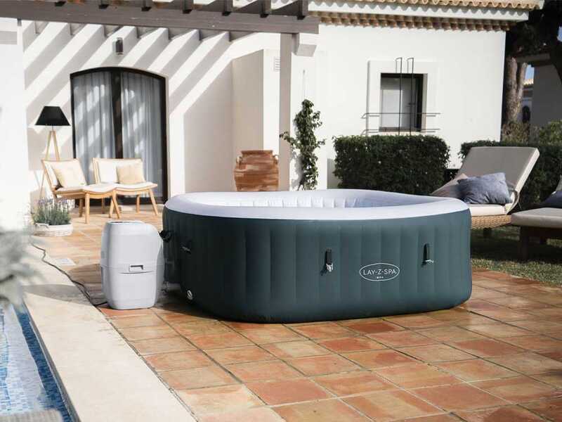 Bestway Lay-Z-Spa Ibiza AirJet 6002U - &Oslash;180x66 cm - Piscina de hidromasaje spa para 4-6 personas