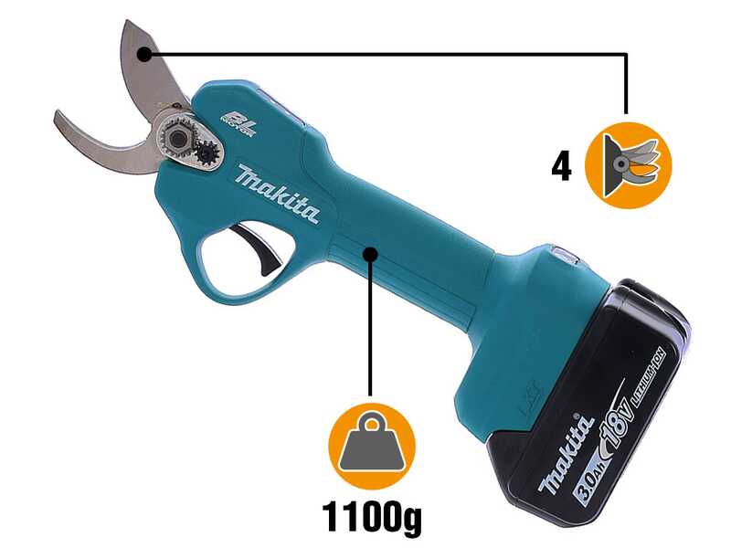 Makita DUP181SF - Tijeras el&eacute;ctricas de bater&iacute;a - 18 V 3 Ah