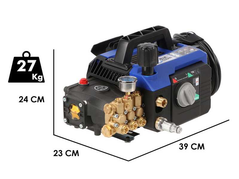 Annovi &amp; Reverberi AR 630 - Hidrolimpiadora profesional de agua fr&iacute;a - port&aacute;til - 150 bar - 600 L/h