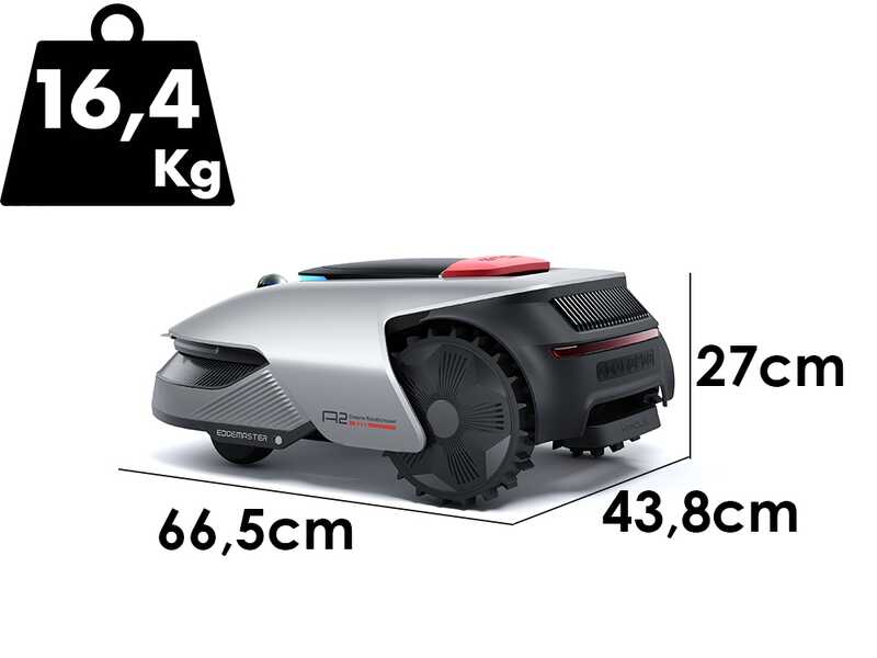 Dreame A2 1200 - Robot cortac&eacute;sped - Sin instalaci&oacute;n