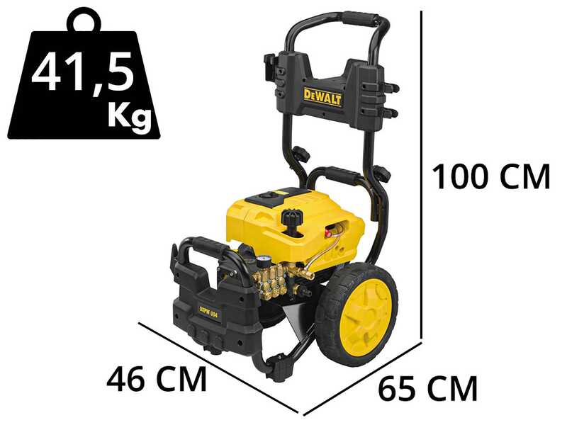 DeWalt DXPW 004E - Hidrolimpiadora monof&aacute;sica profesional - 150 bar - 600 L/h