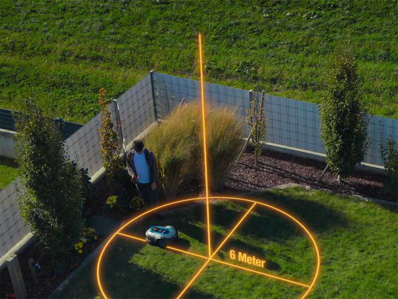Gardena Smart SILENO Sense 400 - Robot cortac&eacute;sped - Gesti&oacute;n con Gardena Smart App - Sin instalaci&oacute;n