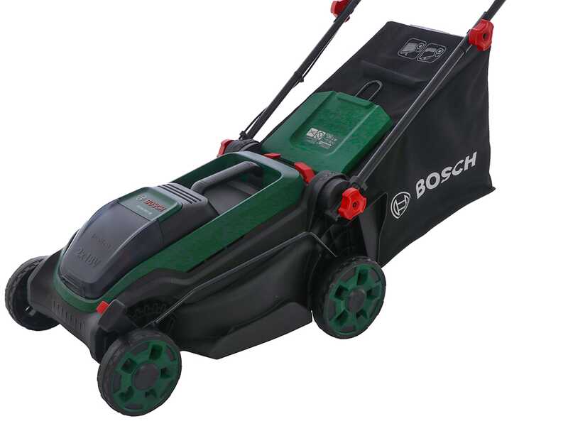 Bosch Rotak18V2-38 - Cortac&eacute;sped de bater&iacute;a - 2X18V/4Ah - Corte de 38 cm
