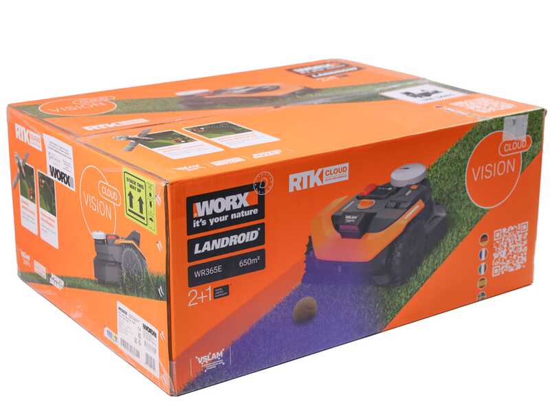 Worx Landroid Vision Cloud WR305E - Robot cortac&eacute;sped - Sin instalaci&oacute;n