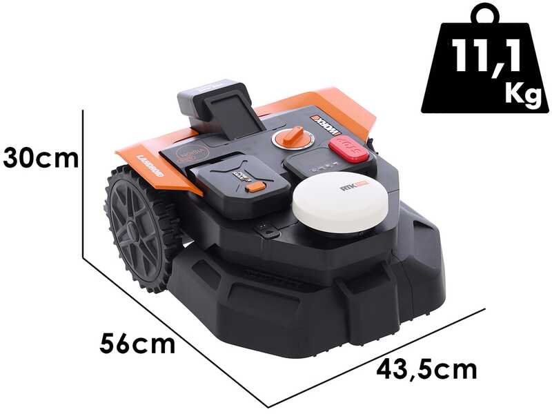 Worx Landroid Vision Cloud WR365E - Robot cortac&eacute;sped - Sin instalaci&oacute;n