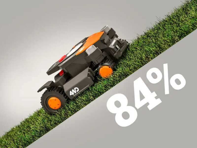 Worx Landroid Vision Cloud WR340E - Robot cortac&eacute;sped 4WD - Sin instalaci&oacute;n - &iexcl;Elige tu accesorio gratuito!