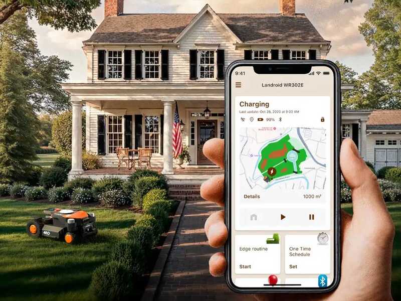 Worx Landroid Vision Cloud WR340E - Robot cortac&eacute;sped 4WD - Sin instalaci&oacute;n