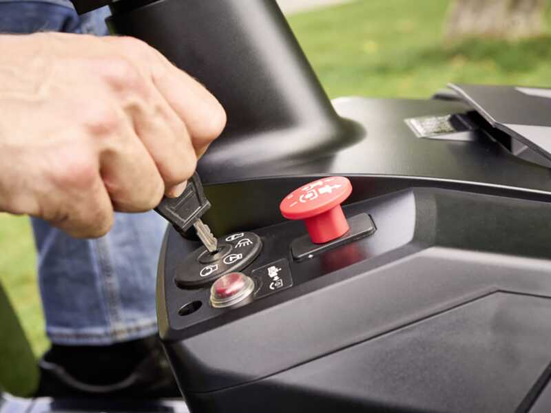 AL-KO Easy 13-86.6 HD-A - Tractor cortac&eacute;sped - Cambio mec&aacute;nico - Recogedor