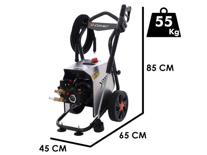 Comet K STEEL S 7.15 TSR - Hidrolimpiadora profesional de agua fr&iacute;a - 200 bar - 900 L/h