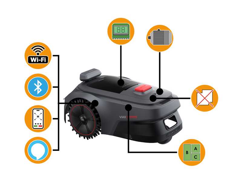 MOVA ViAX 500 - Robot cortac&eacute;sped - Sin instalaci&oacute;n