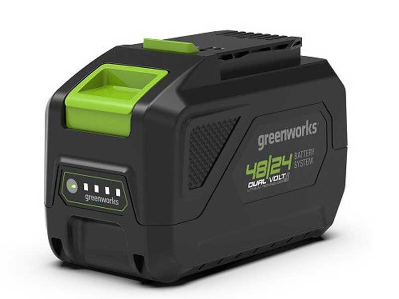 Greenworks GD48LM41II - Cortac&eacute;sped de bater&iacute;a - 48 V/4 Ah - Corte de 41 cm